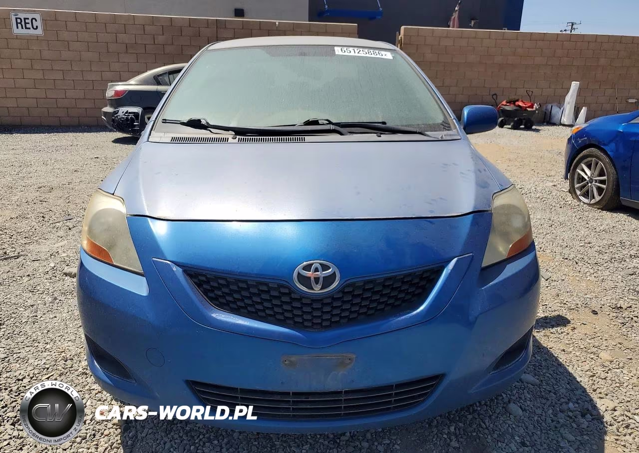 2010 Toyota Yaris Base VIN:JTDBT4K37A1374468 - 5