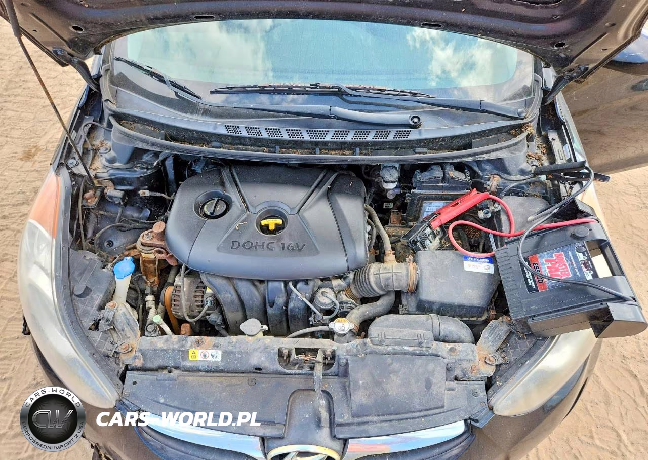 2012 Hyundai Elantra Gls VIN:KMHDH4AE2CU315306 - 11