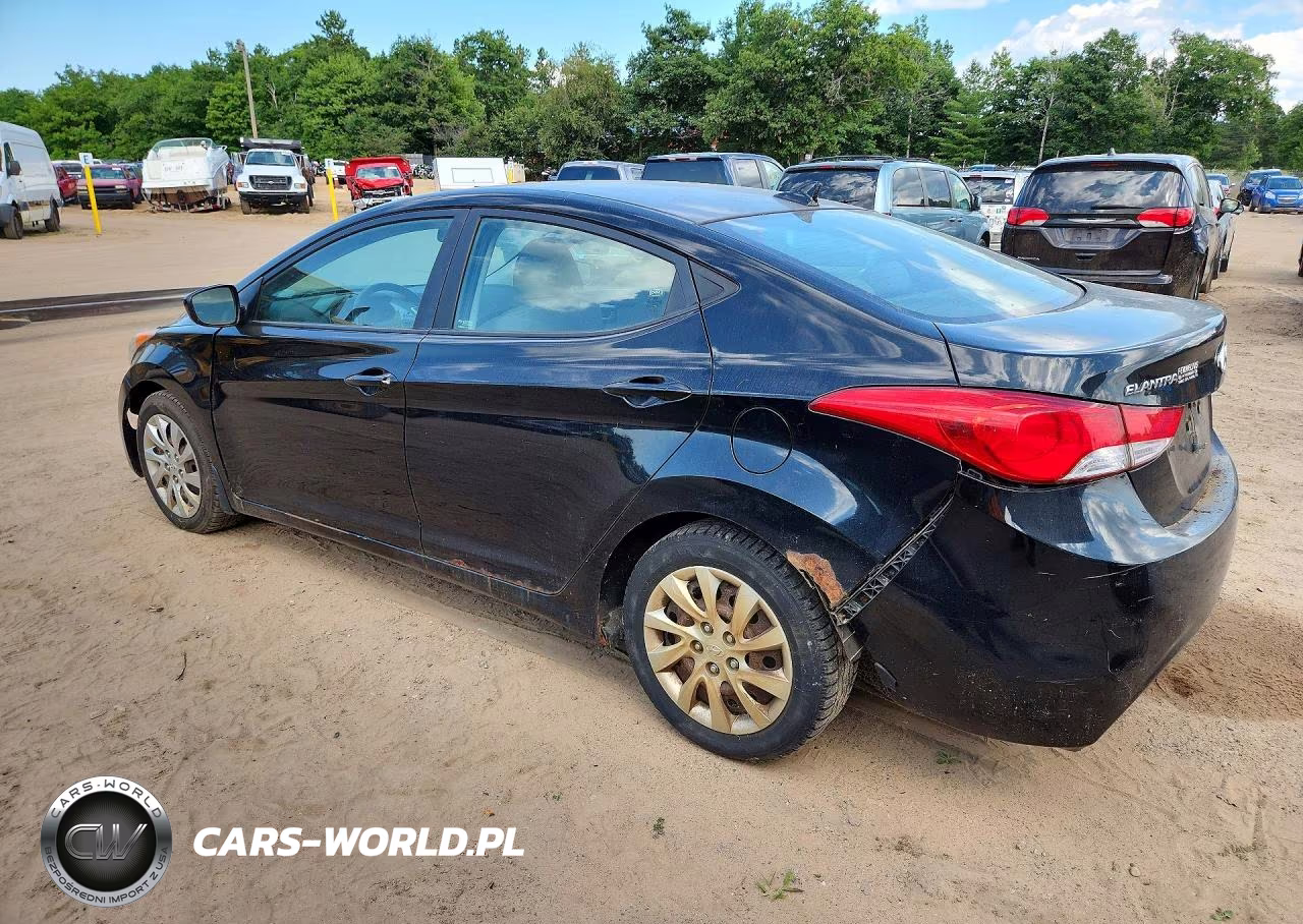 2012 Hyundai Elantra Gls VIN:KMHDH4AE2CU315306 - 2