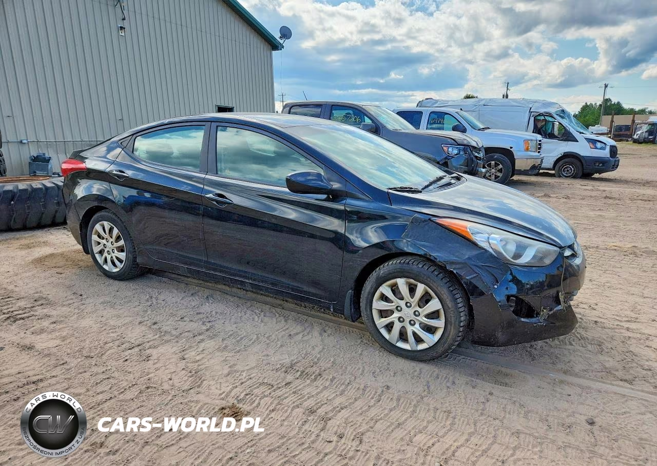 2012 Hyundai Elantra Gls VIN:KMHDH4AE2CU315306 - 4