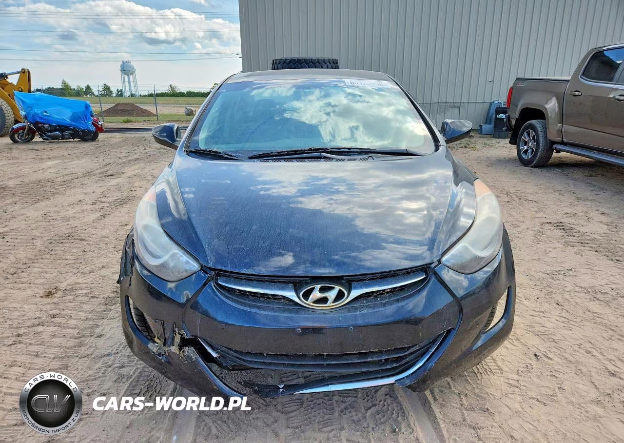 2012 Hyundai Elantra Gls VIN:KMHDH4AE2CU315306 - 5