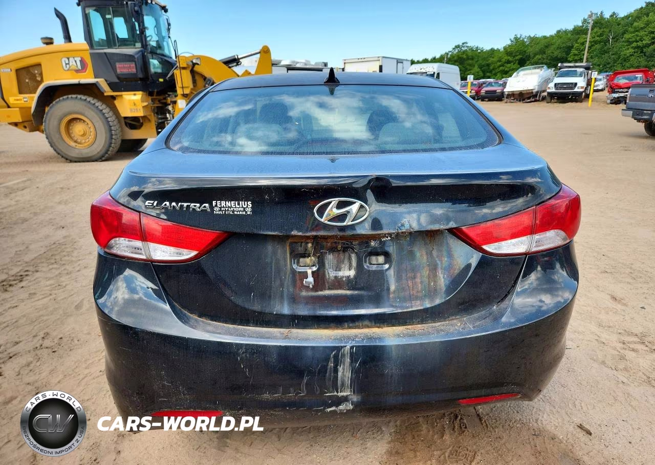 2012 Hyundai Elantra Gls VIN:KMHDH4AE2CU315306 - 6
