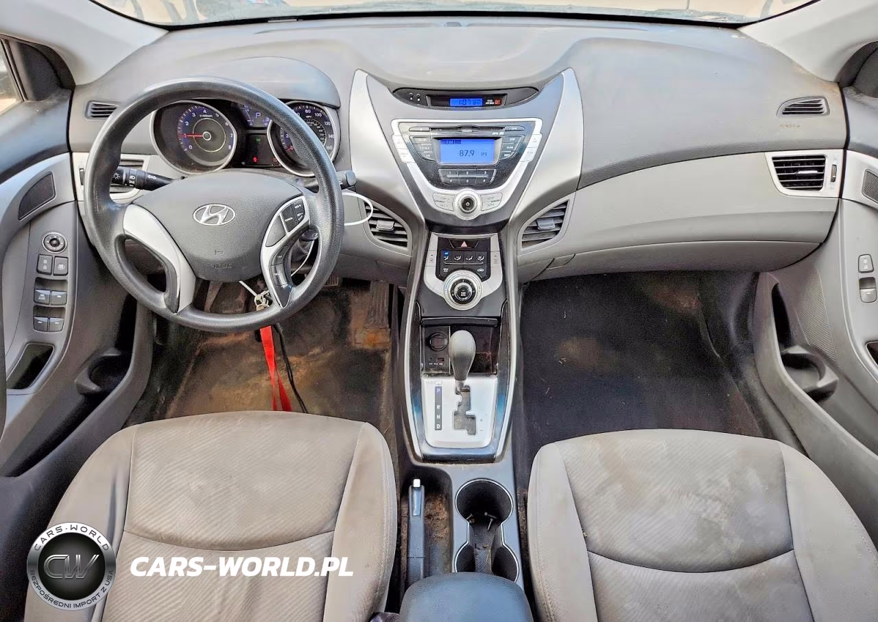 2012 Hyundai Elantra Gls VIN:KMHDH4AE2CU315306 - 8