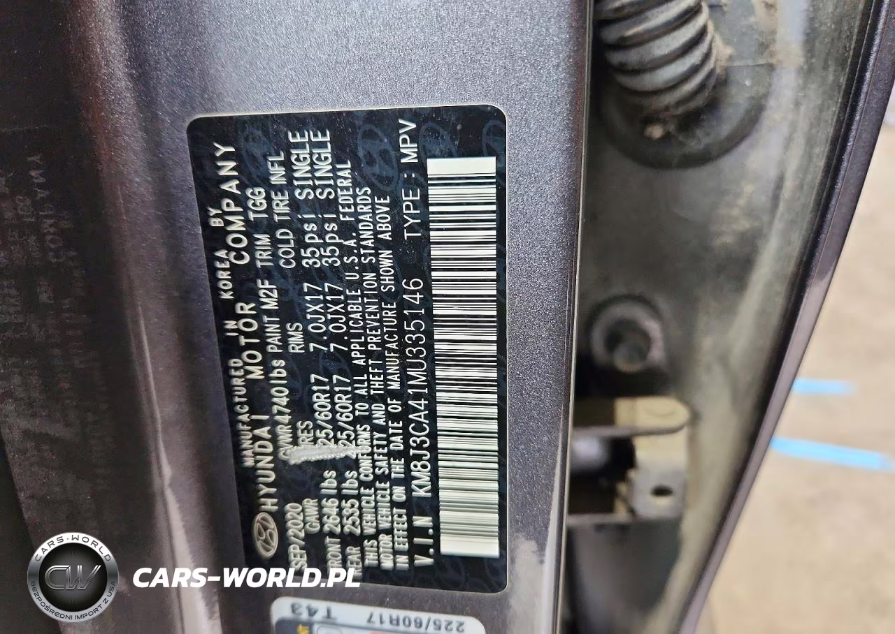 2021 Hyundai Tucson Value VIN:KM8J3CA41MU335146 - 13