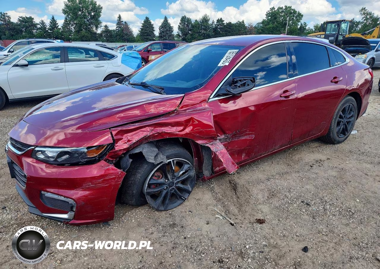 2018 Chevrolet Malibu Lt VIN:1G1ZD5ST6JF211405 - 1