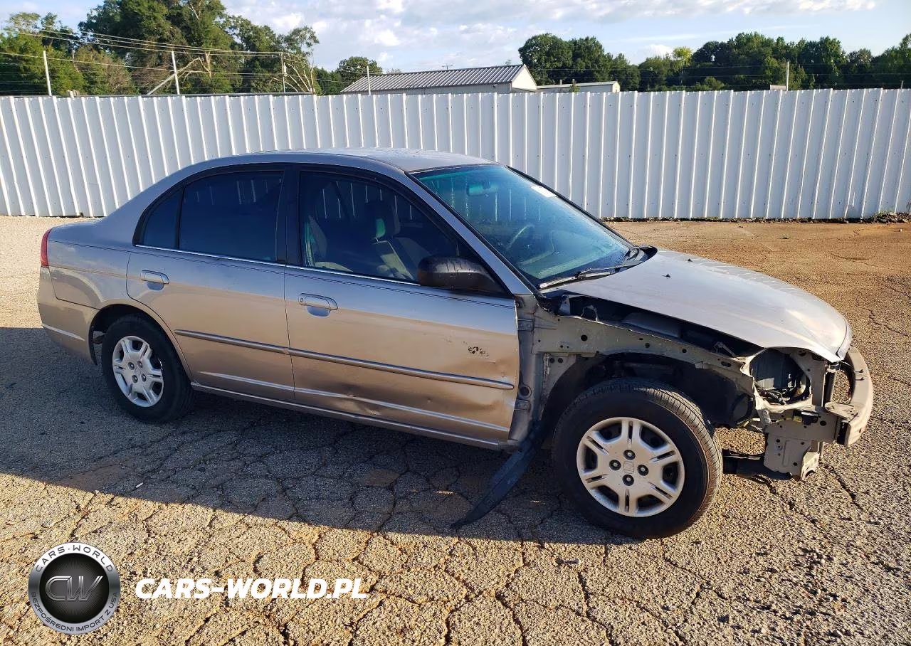 2002 Honda Civic Lx VIN:1HGES15582L070276 - 4