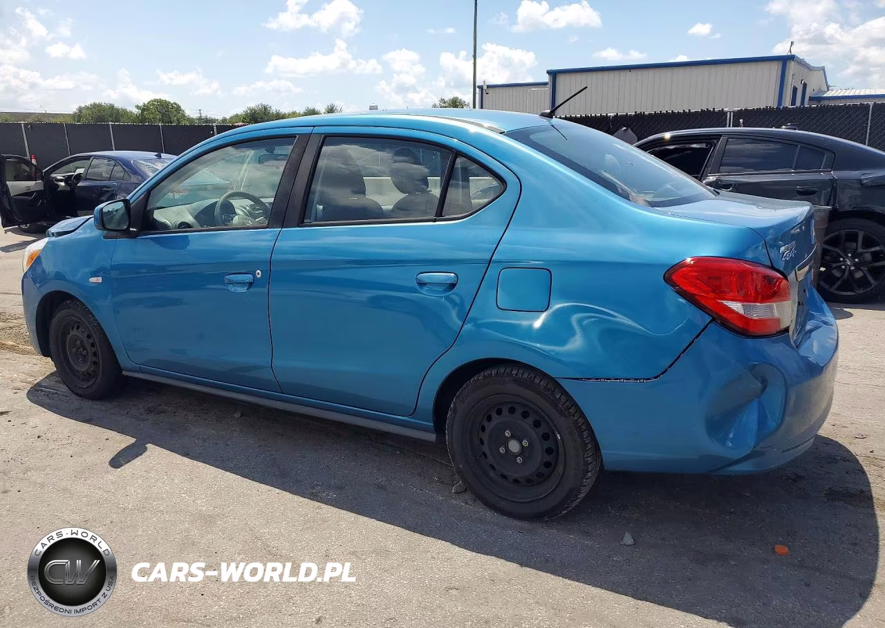 2020 Mitsubishi Mirage G4 Es VIN:ML32F3FJ1LHF06246 - 2