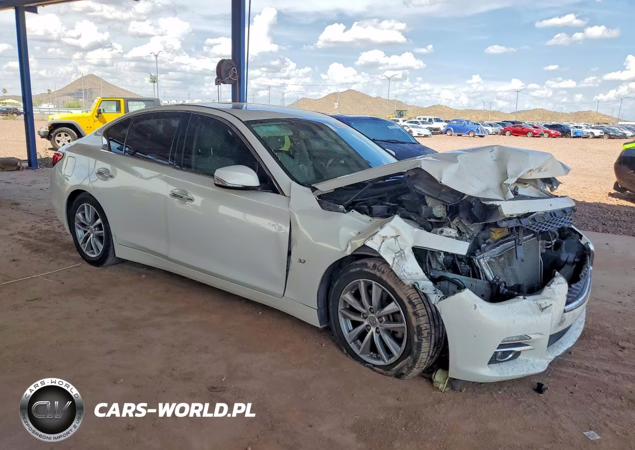 2014 Infiniti Q50 Base VIN:JN1BV7AP3EM670577 - 4