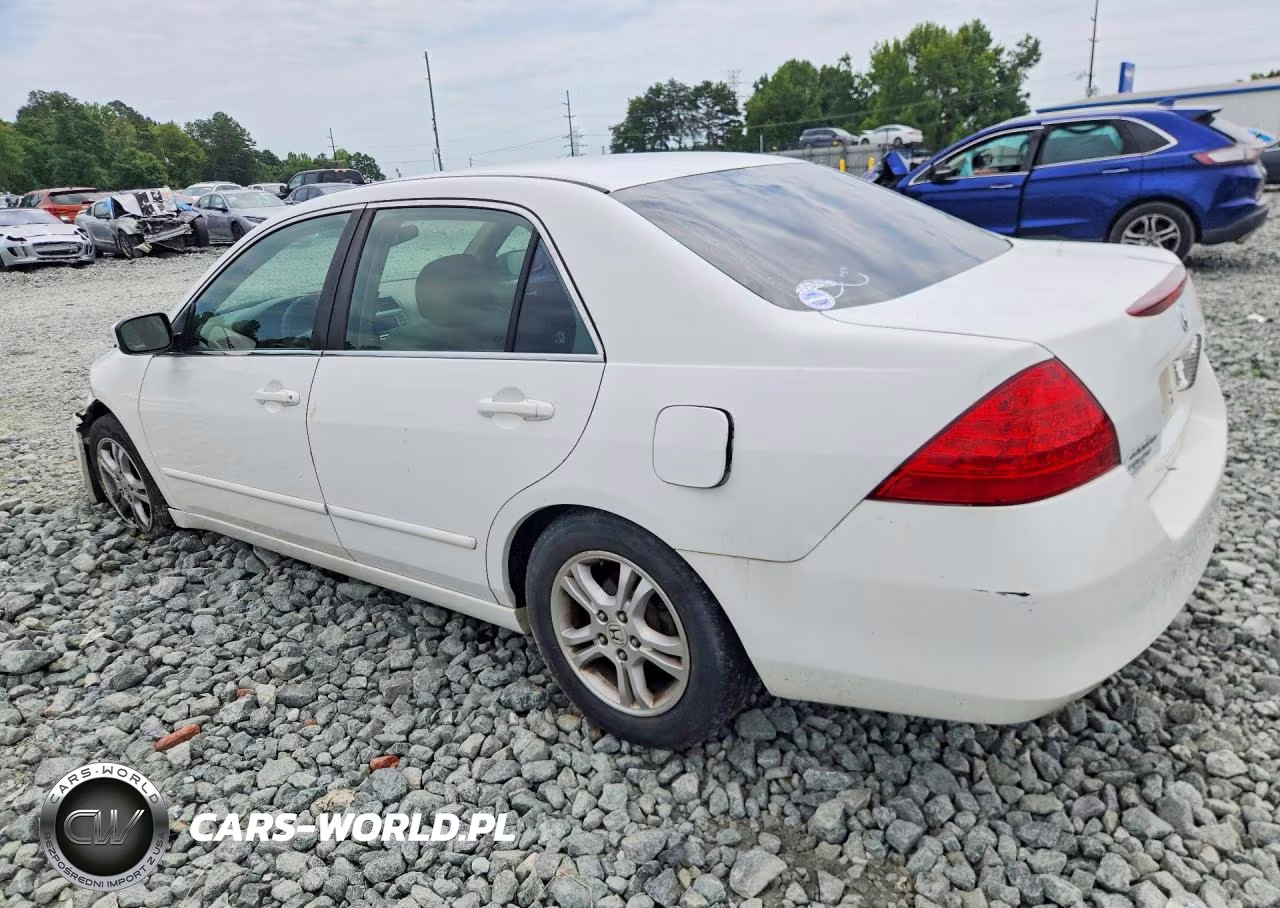 2007 Honda Accord Se VIN:1HGCM56307A098565 - 2