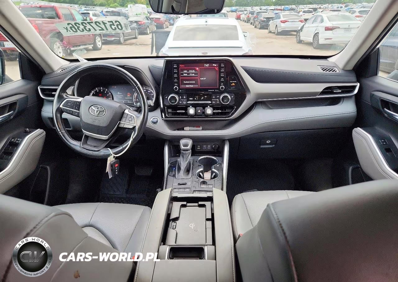 2022 Toyota Highlander Xle VIN:5TDGZRBH7NS582422 - 8