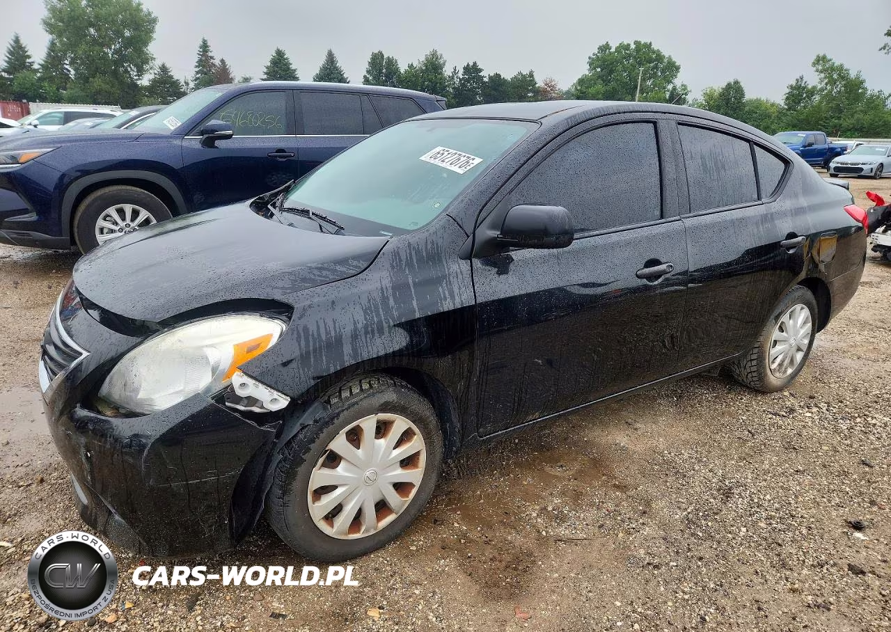 2014 Nissan Versa 1.6 S Plus VIN:3N1CN7AP7EL835240 - 1