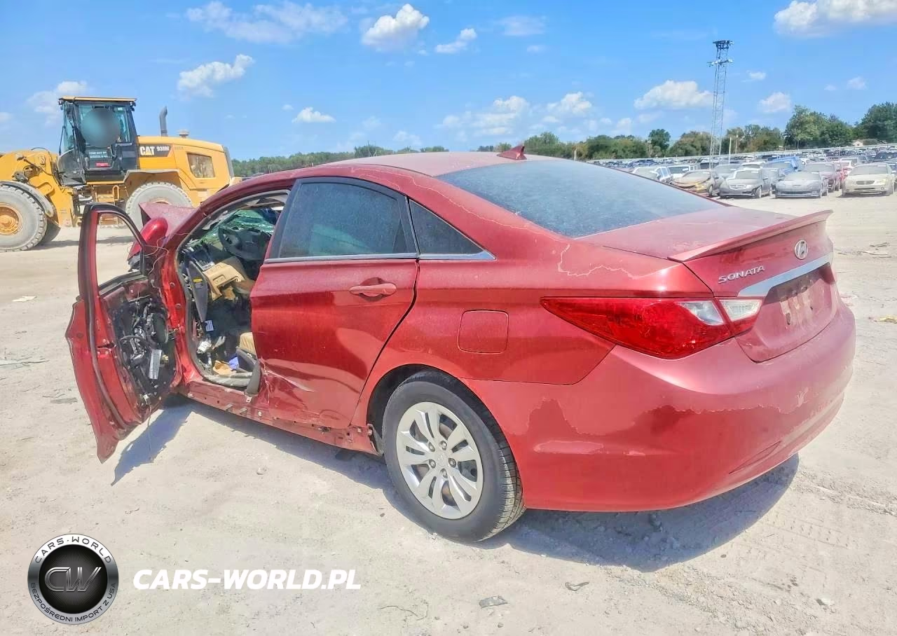 2012 Hyundai Sonata Gls VIN:5NPEB4AC7CH375911 - 2