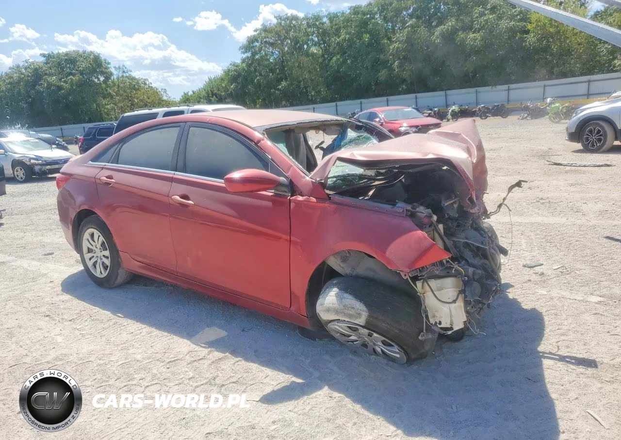 2012 Hyundai Sonata Gls VIN:5NPEB4AC7CH375911 - 4