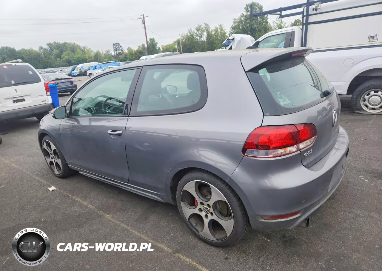 2012 Volkswagen Gti VIN:WVWEV7AJ2CW229840 - 2