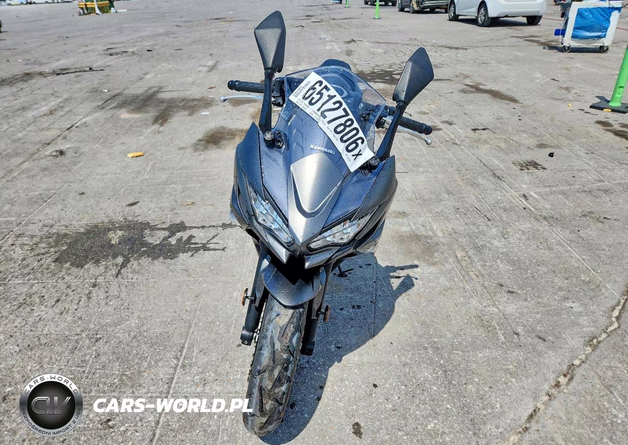 2022 Kawasaki Ex650 N VIN:ML5EXEN14NDA50395 - 2