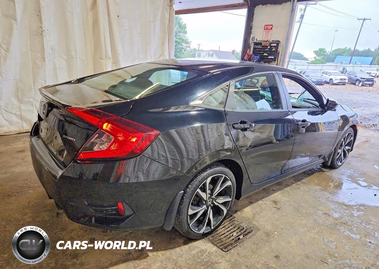 2021 Honda Civic Sport VIN:19XFC2F88ME200941 - 3