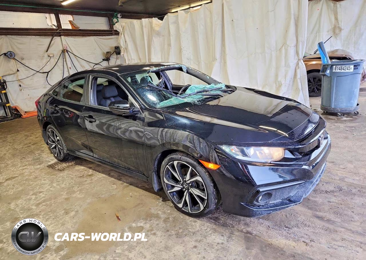 2021 Honda Civic Sport VIN:19XFC2F88ME200941 - 4