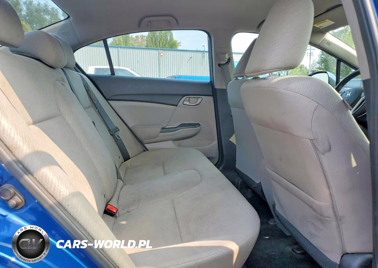 2013 Honda Civic Lx VIN:19XFB2F54DE289285 - 10