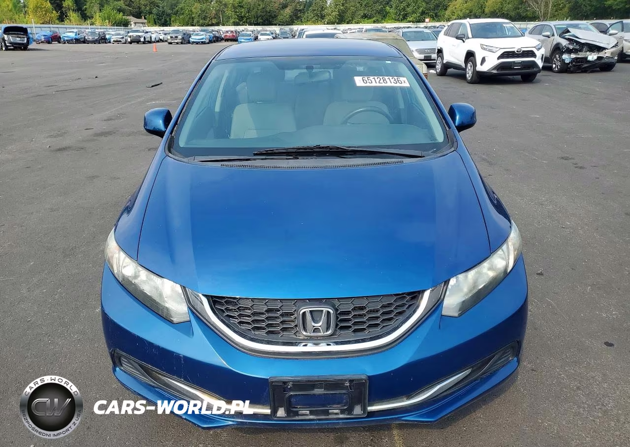 2013 Honda Civic Lx VIN:19XFB2F54DE289285 - 5