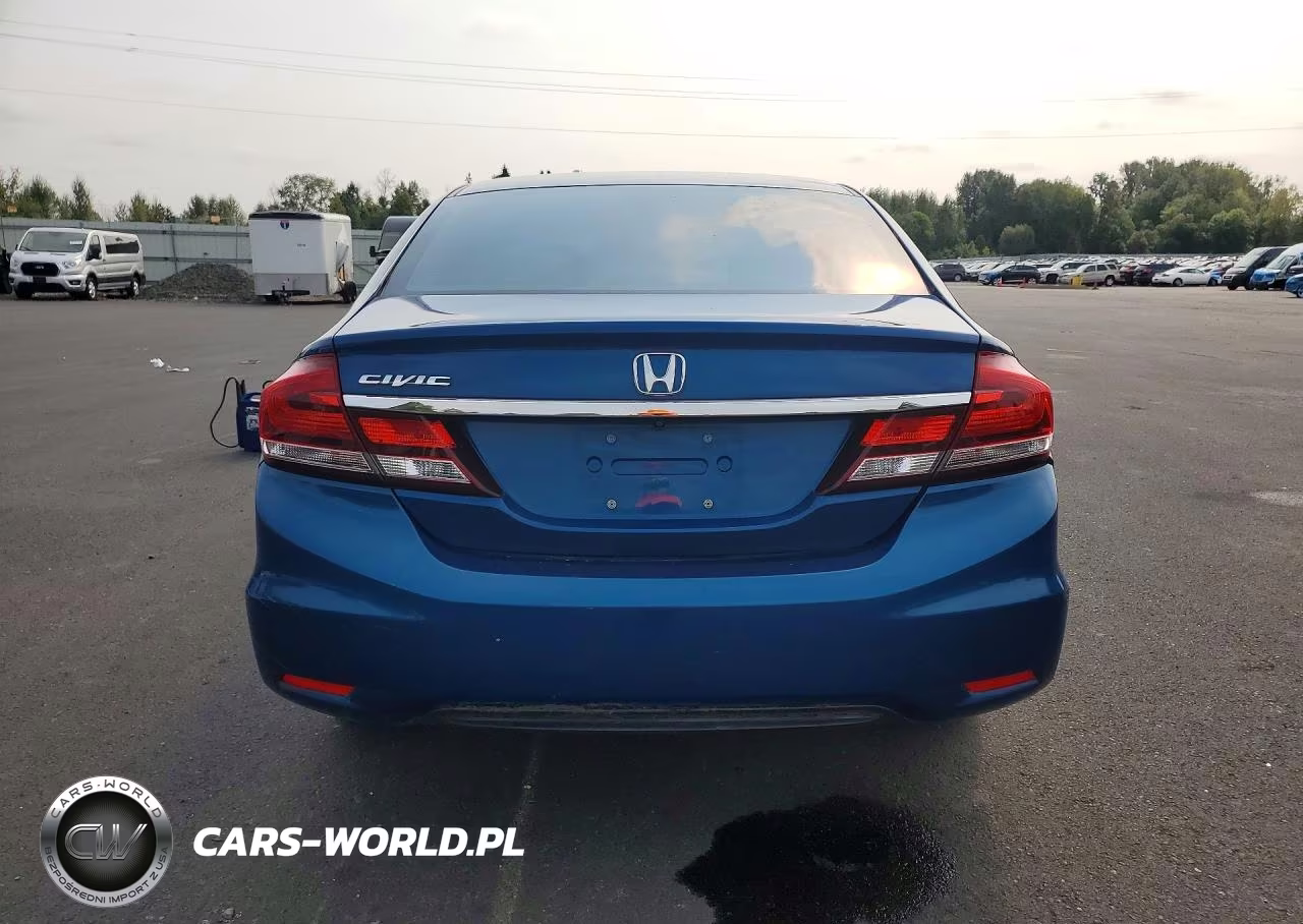 2013 Honda Civic Lx VIN:19XFB2F54DE289285 - 6