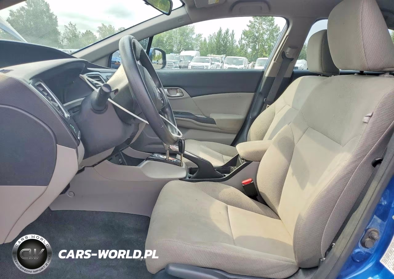 2013 Honda Civic Lx VIN:19XFB2F54DE289285 - 7