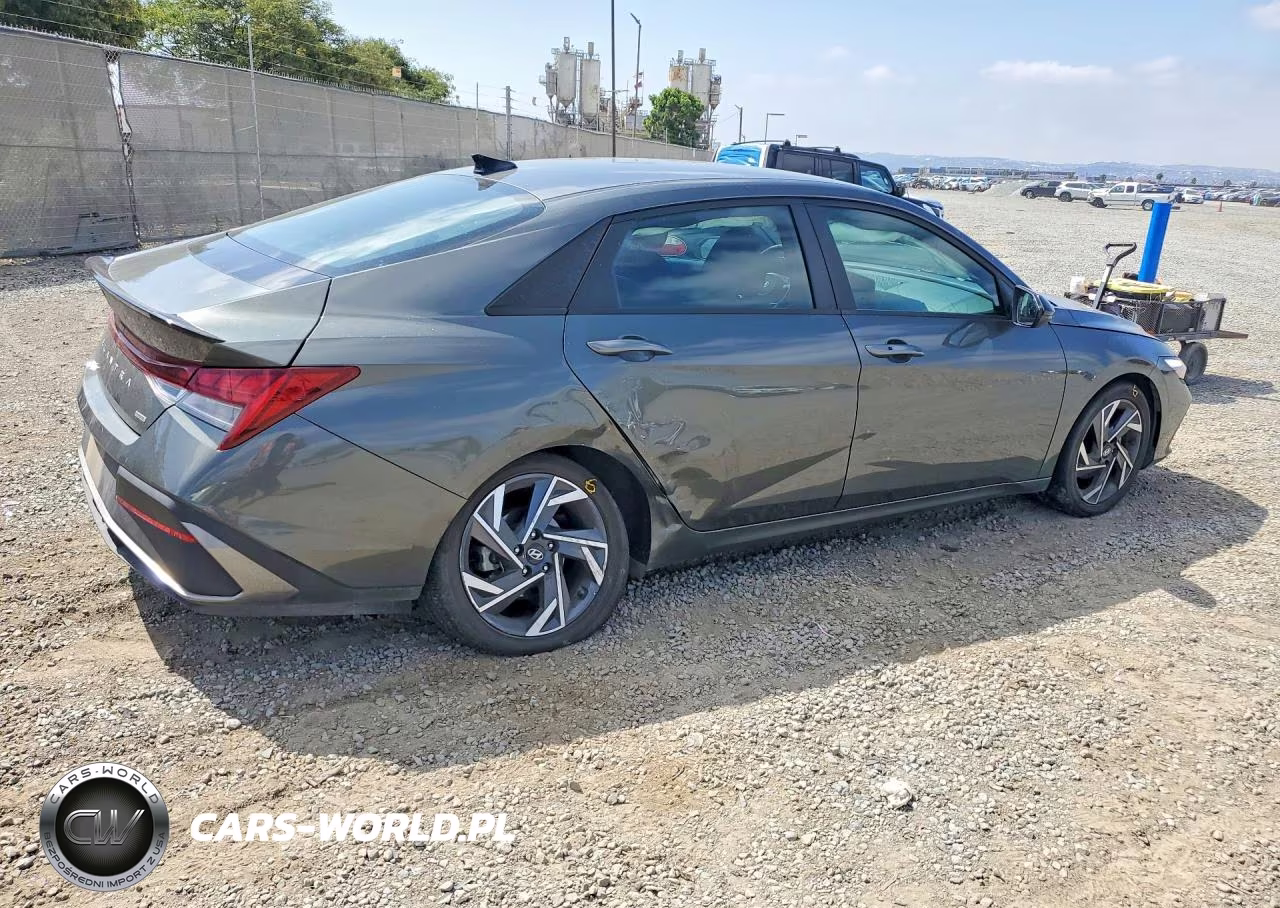 2025 Hyundai Elantra Hybrid Sel Sport VIN:KMHLM4DJ5SU130665 - 3