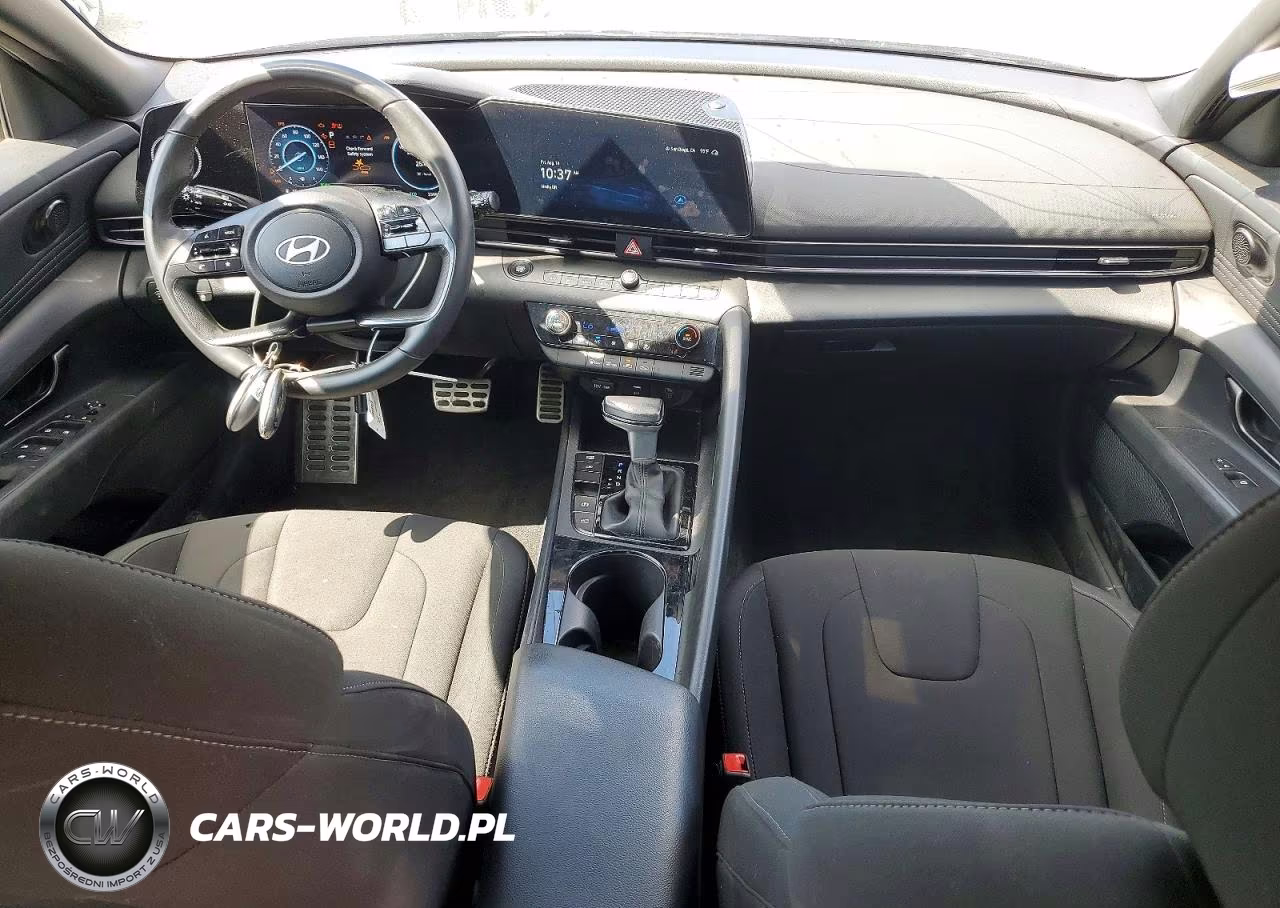 2025 Hyundai Elantra Hybrid Sel Sport VIN:KMHLM4DJ5SU130665 - 8