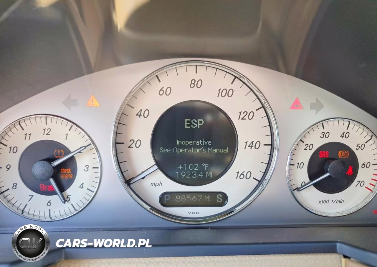 2008 Mercedes-Benz E 350 VIN:WDBUF56X48B291294 - 9