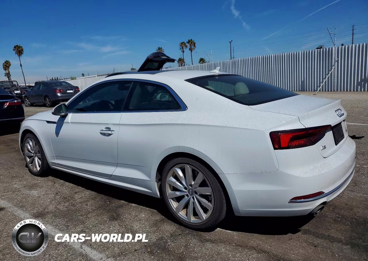 2018 Audi A5 Premium VIN:WAUNNAF55JA094918 - 2