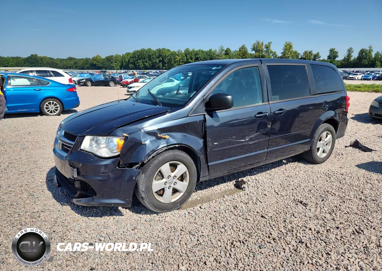 2014 Dodge Grand Caravan Se VIN:2C4RDGBGXER244461 - 1