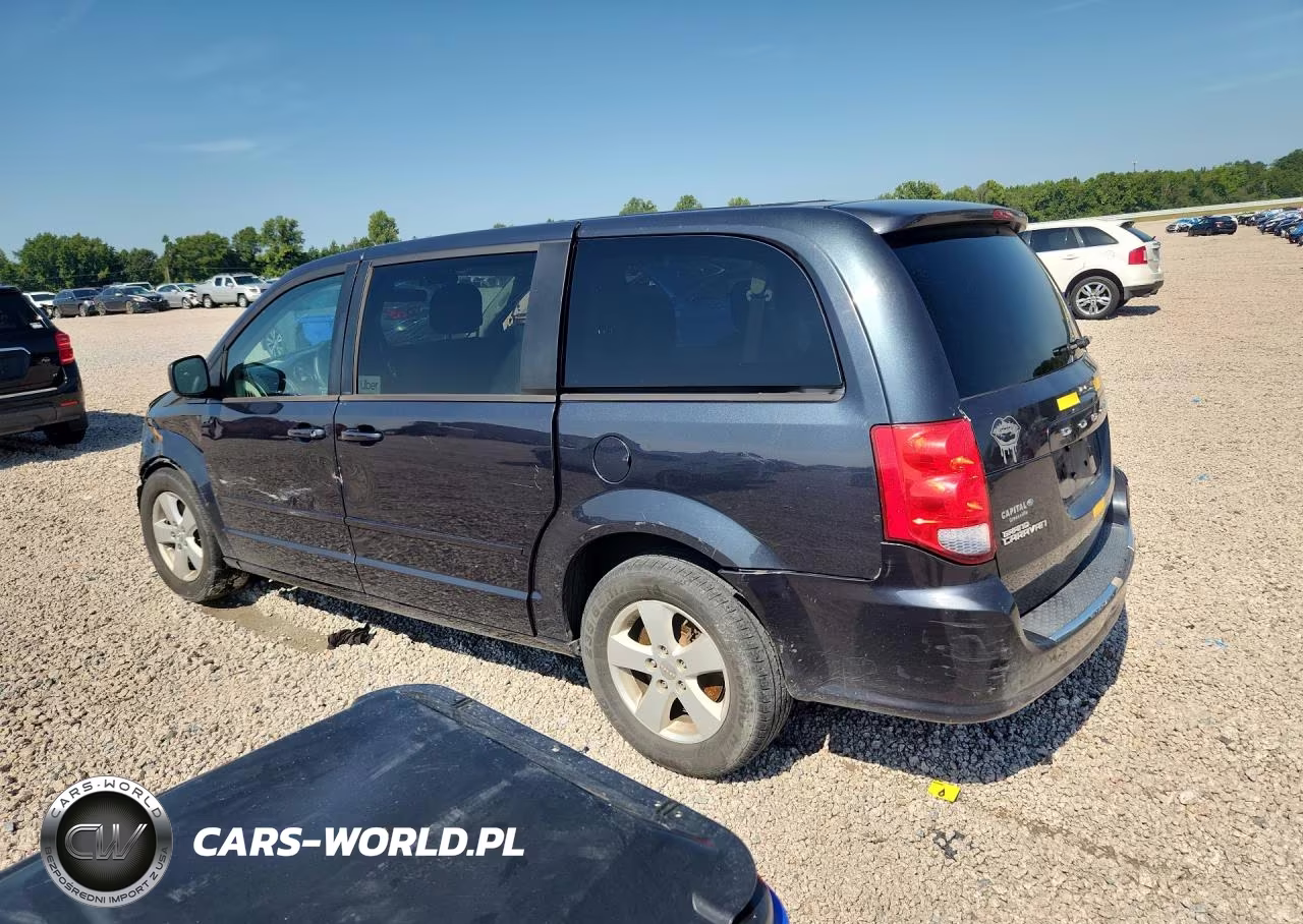 2014 Dodge Grand Caravan Se VIN:2C4RDGBGXER244461 - 2