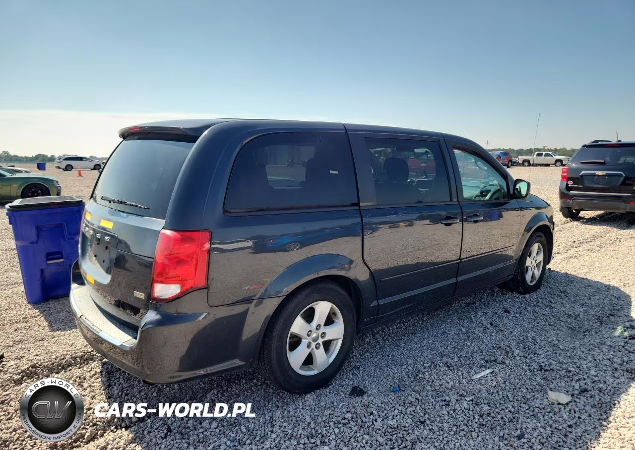 2014 Dodge Grand Caravan Se VIN:2C4RDGBGXER244461 - 3