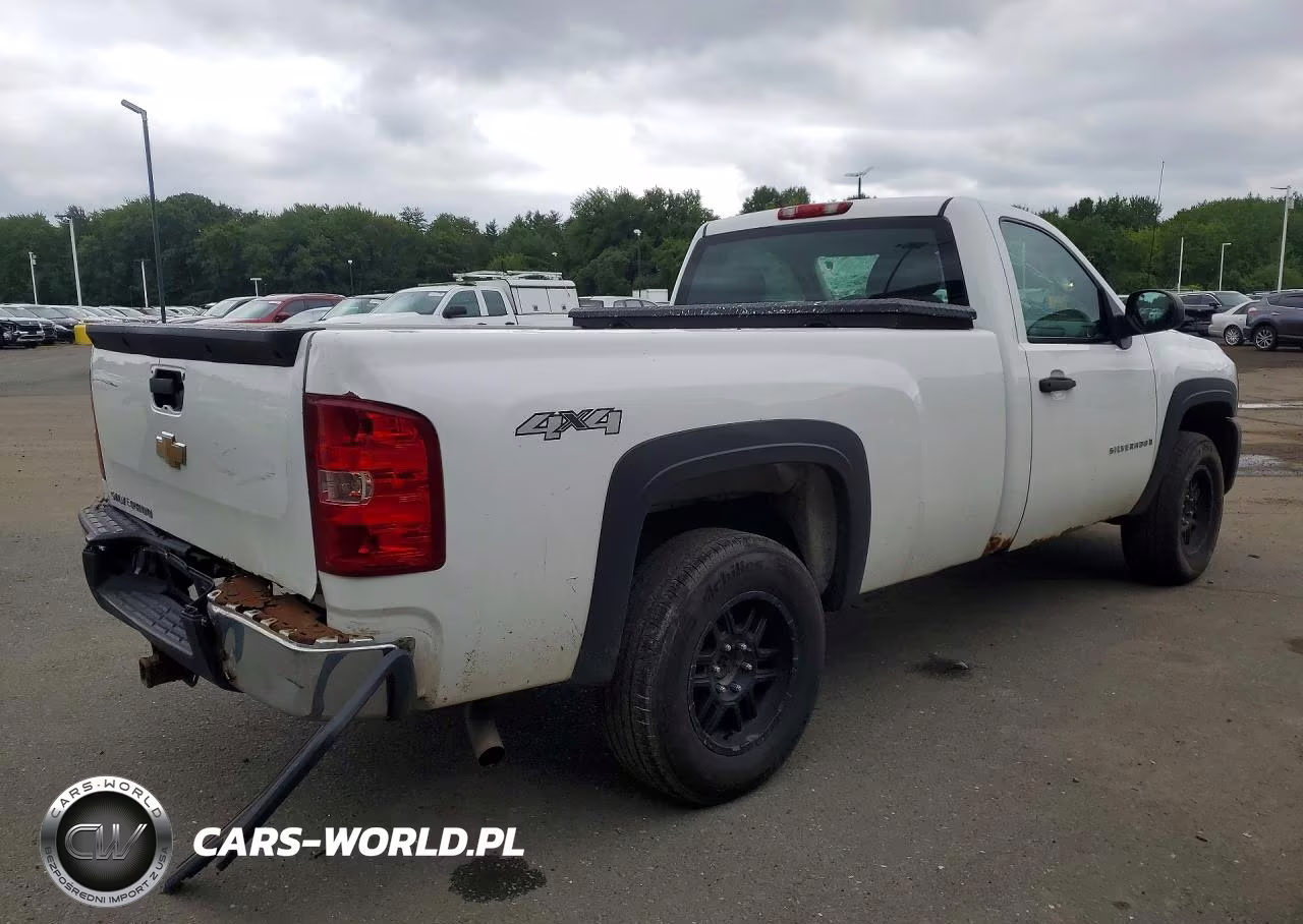 2008 Chevrolet Silverado K1500 VIN:1GCEK14C78Z163813 - 3