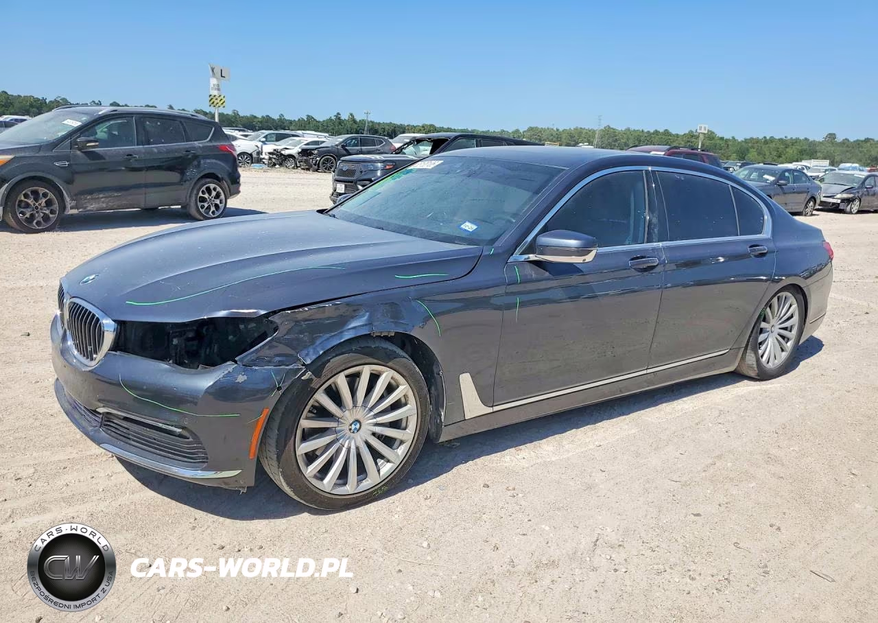 2016 BMW 740 I VIN:WBA7E2C51GG546632 - 1