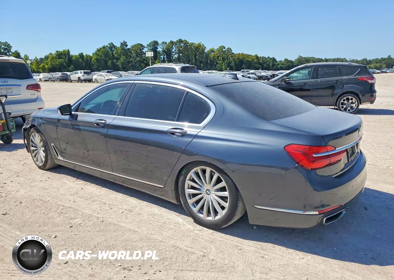 2016 BMW 740 I VIN:WBA7E2C51GG546632 - 2