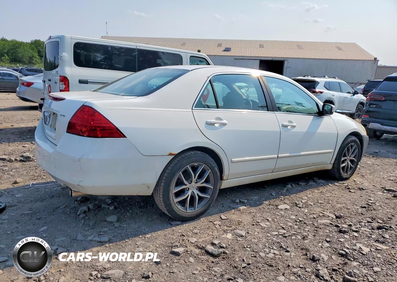 2007 Honda Accord Ex VIN:1HGCM567X7A131803 - 3