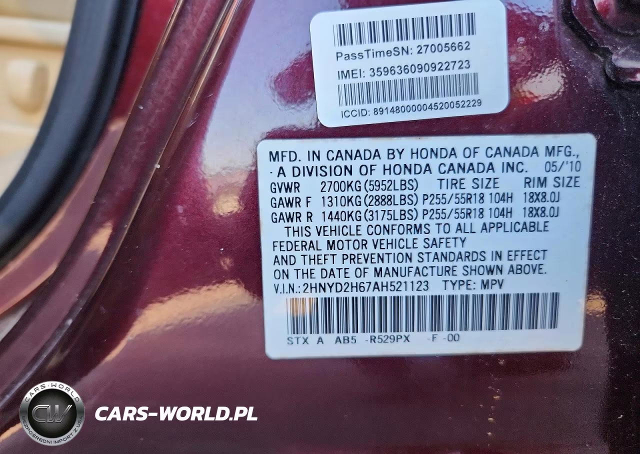 2010 Acura Mdx Technology VIN:2HNYD2H67AH521123 - 13