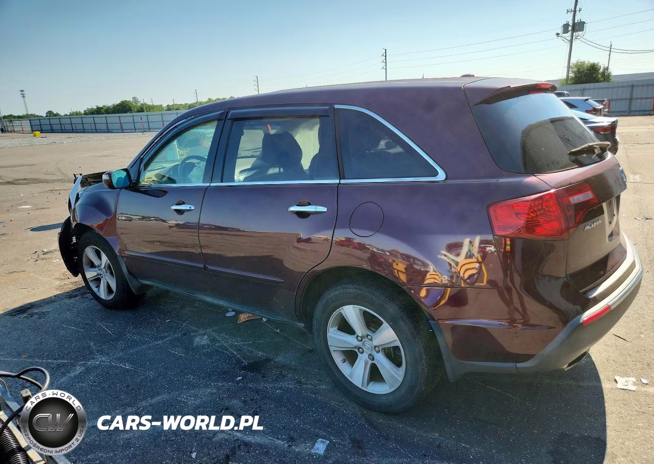 2010 Acura Mdx Technology VIN:2HNYD2H67AH521123 - 2
