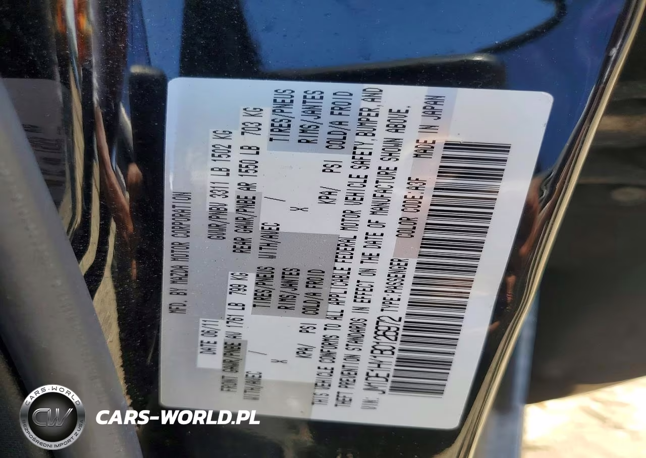 2011 Mazda Mazda2 VIN:JM1DE1HY1B0126972 - 12