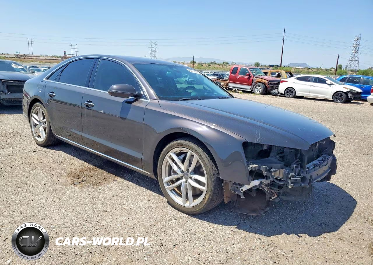 2015 Audi A8 Quattro VIN:WAUJGAFD0FN019057 - 4