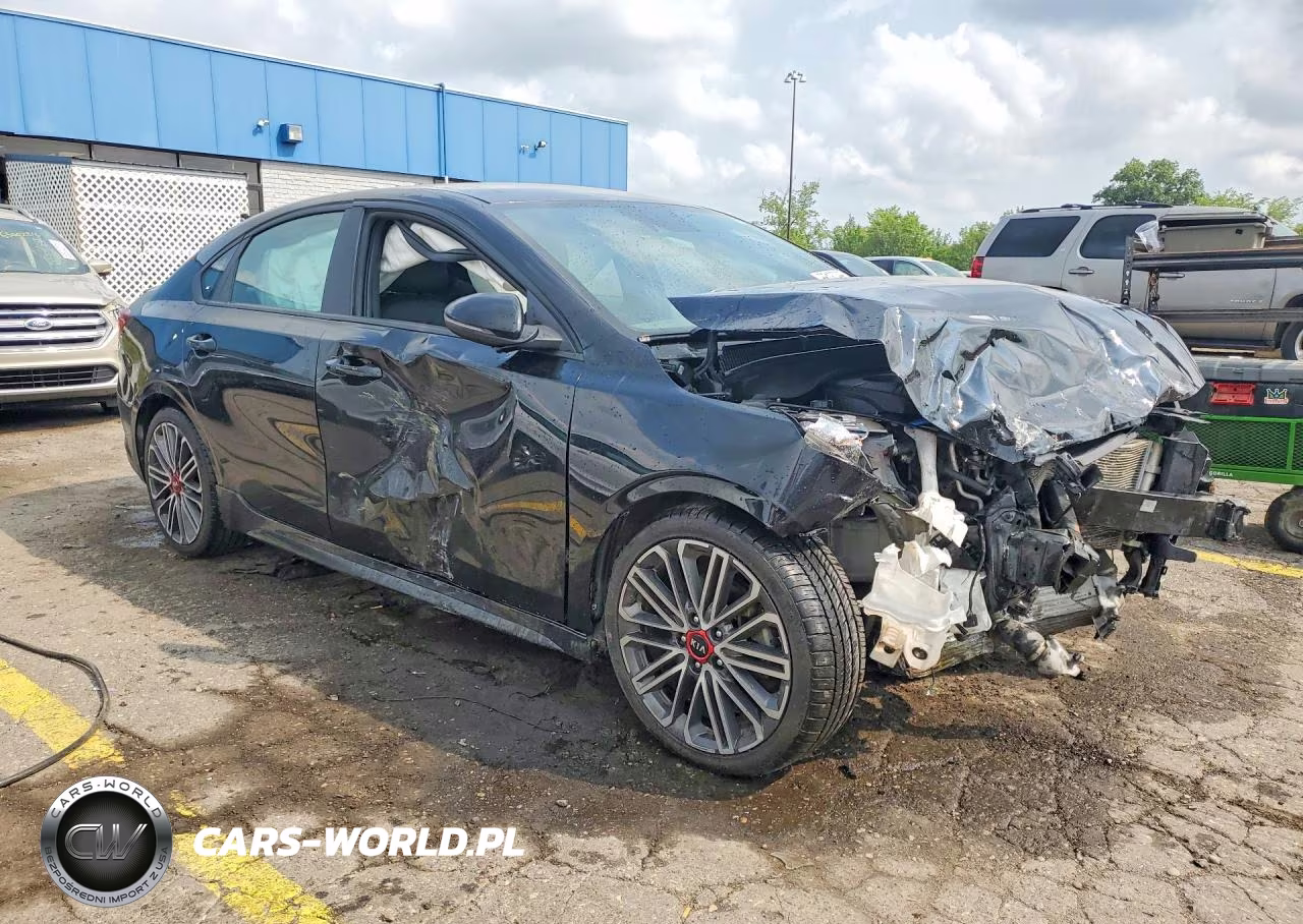 2021 Kia Forte Gt VIN:3KPF44AC2ME319962 - 4