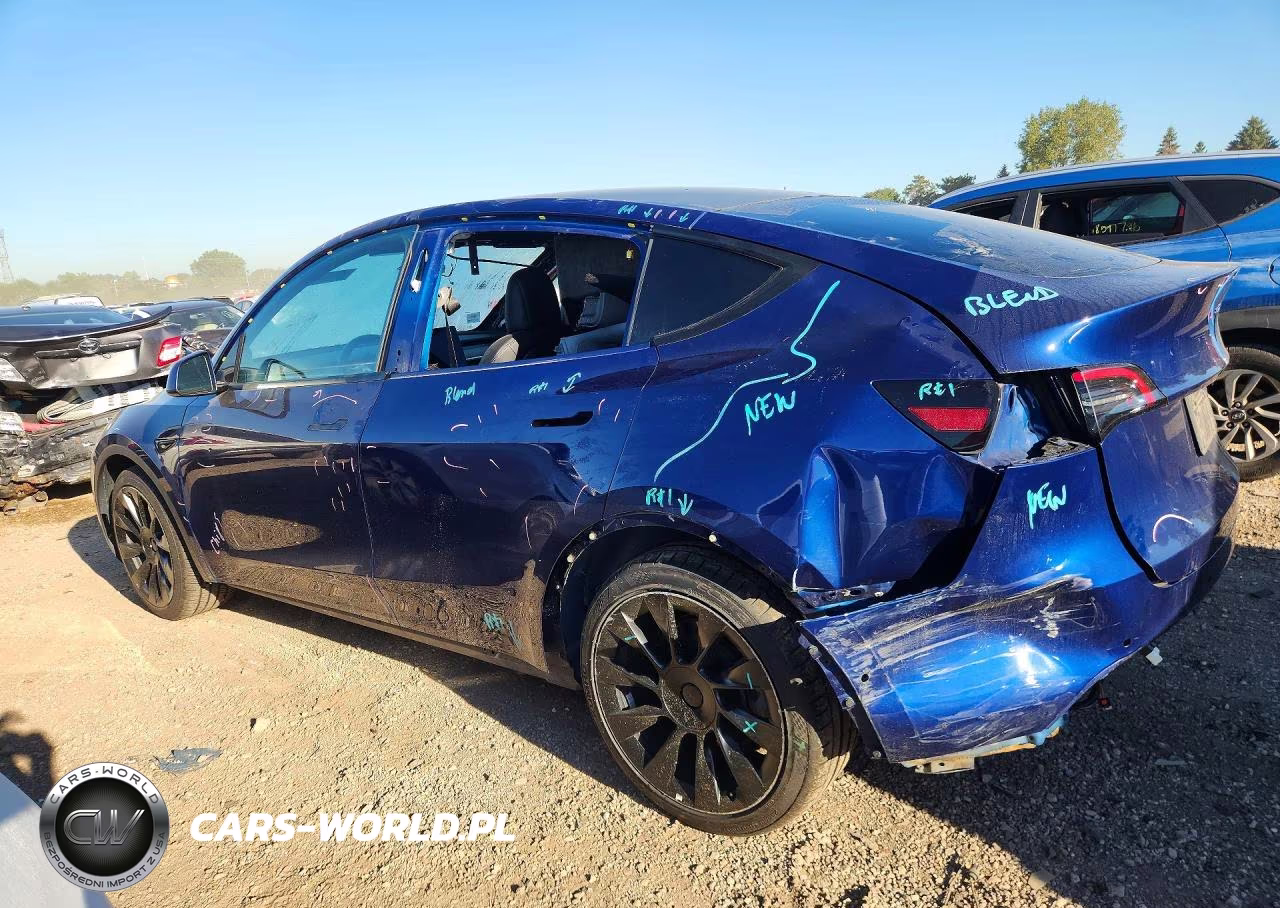 2021 Tesla Model Y VIN:5YJYGDEE6MF186337 - 2