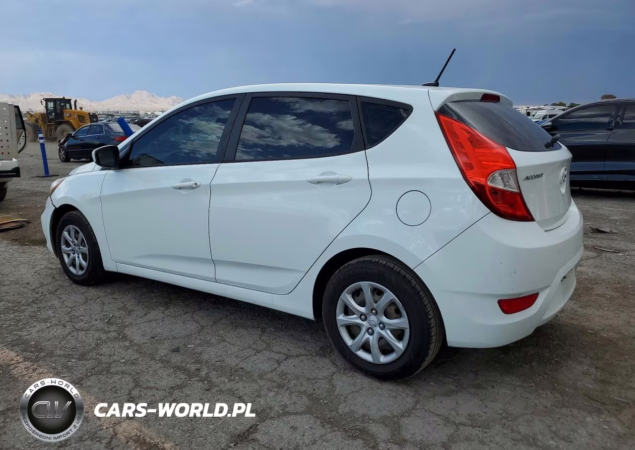 2013 Hyundai Accent Gs VIN:KMHCT5AE1DU066787 - 2