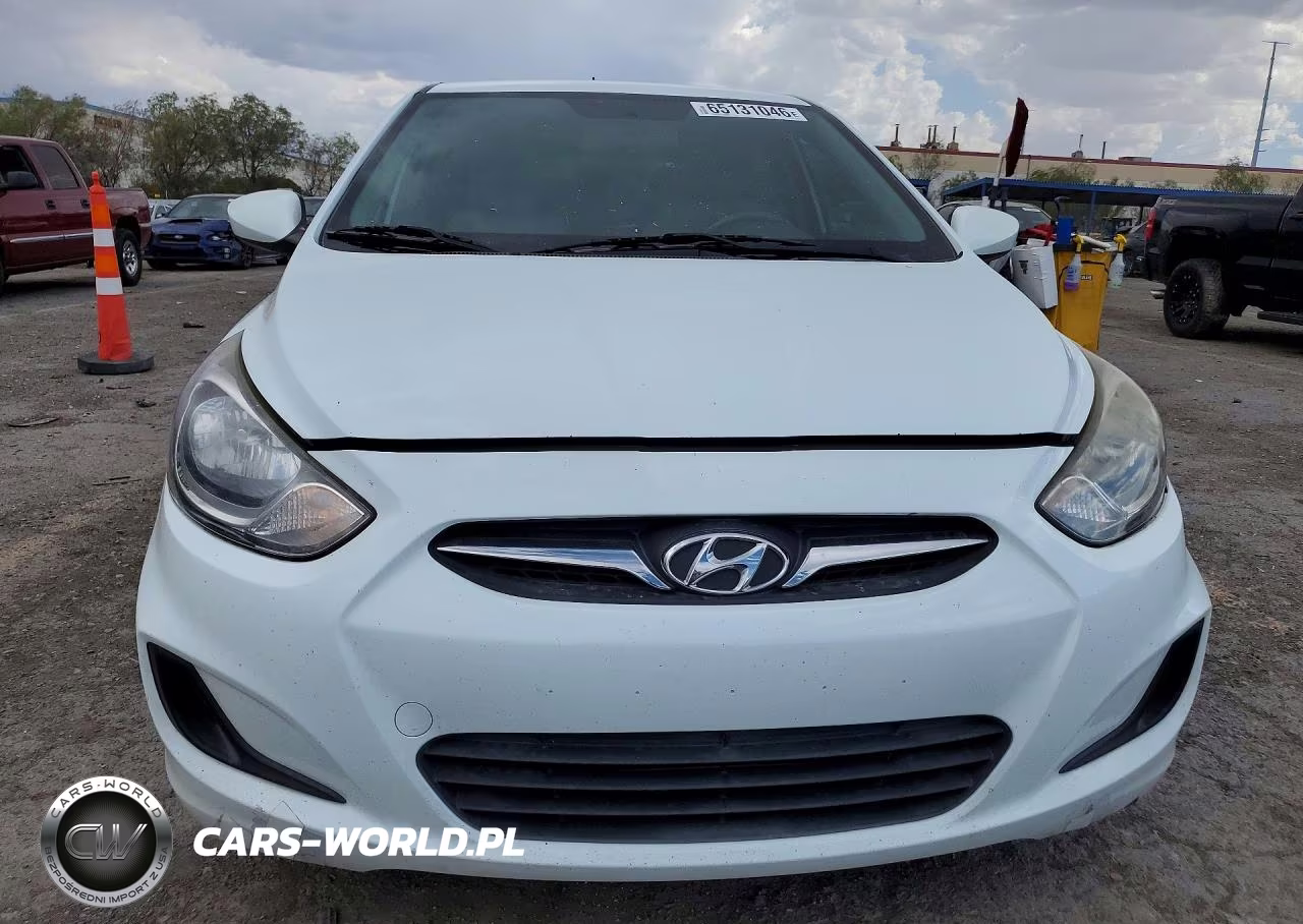 2013 Hyundai Accent Gs VIN:KMHCT5AE1DU066787 - 5