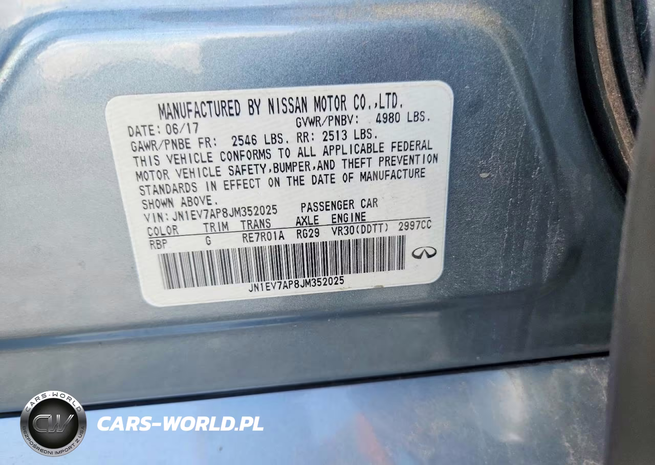 2018 Infiniti Q50 3.0T Sport VIN:JN1EV7AP8JM352025 - 13