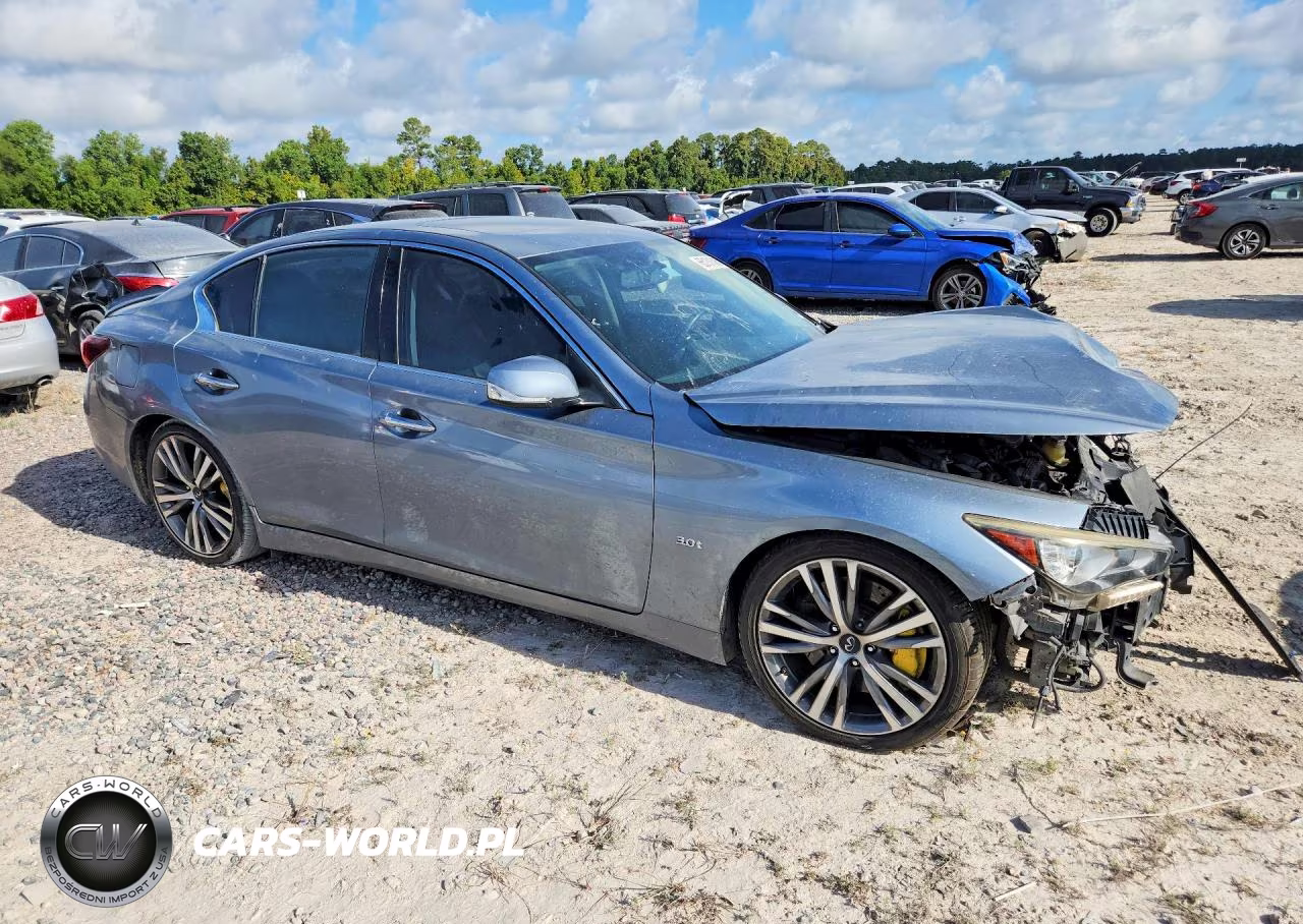 2018 Infiniti Q50 3.0T Sport VIN:JN1EV7AP8JM352025 - 4