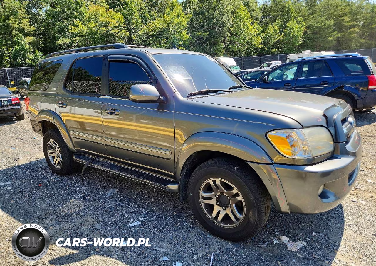 2005 Toyota Sequoia Sr5 VIN:5TDBT44A15S236770 - 4