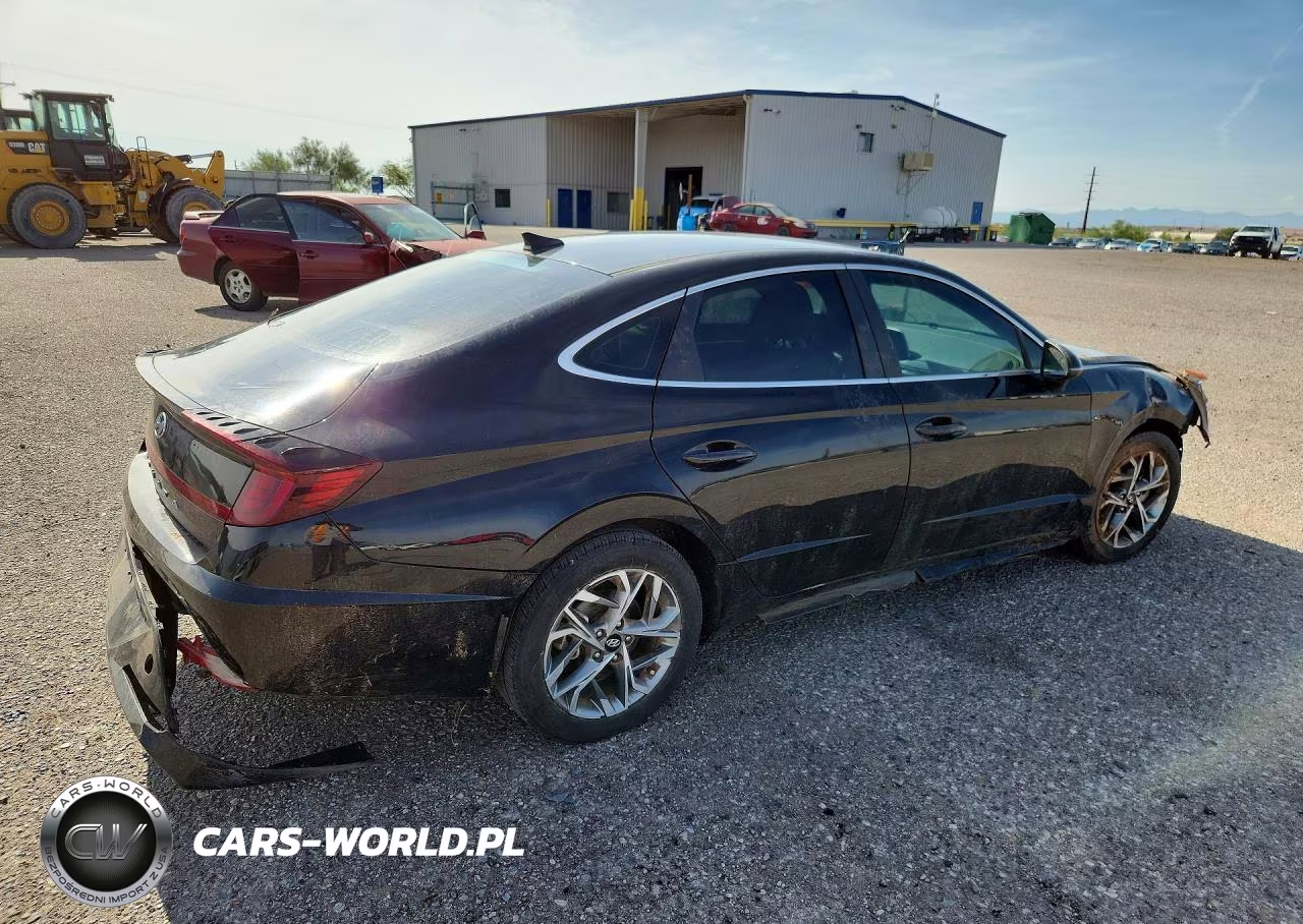 2022 Hyundai Sonata Sel VIN:KMHL64JAXNA233357 - 3