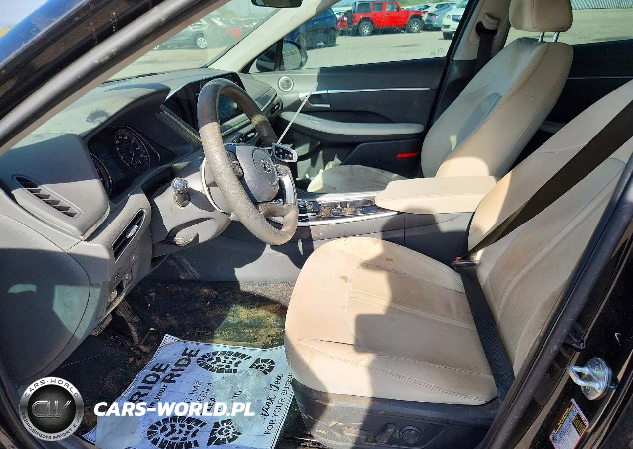 2022 Hyundai Sonata Sel VIN:KMHL64JAXNA233357 - 7