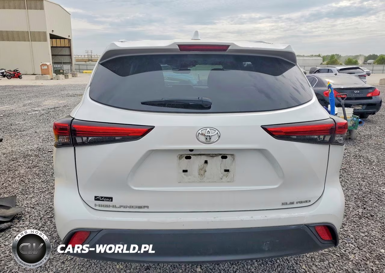 2022 Toyota Highlander Xle VIN:5TDGZRBH8NS247184 - 6